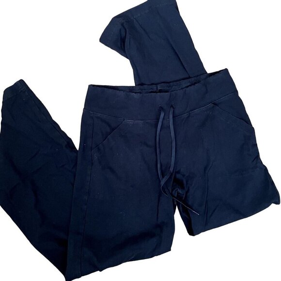 Athletic Works black sweatpants athleisure trousers pockets casual women size M - Picture 1 of 4